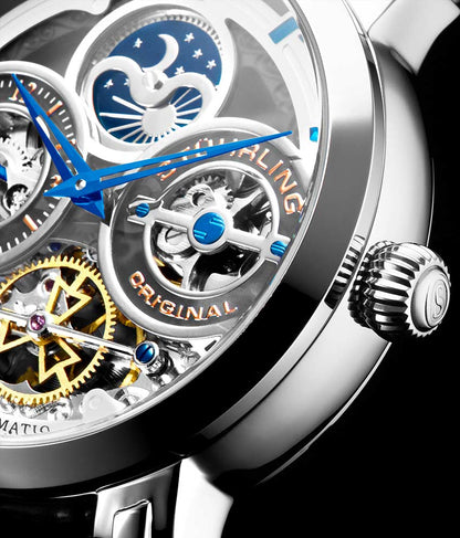 Luciano 371B Automatic 46mm Skeleton