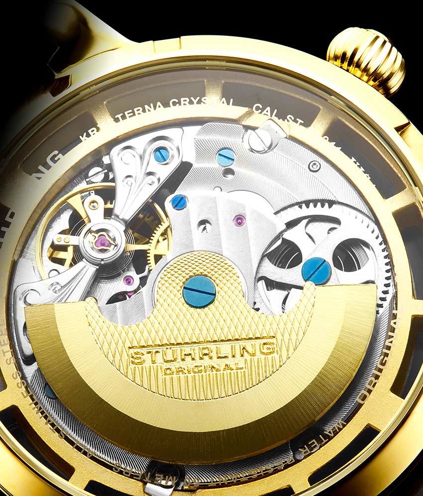 Luciano 371B Automatic 46mm Skeleton