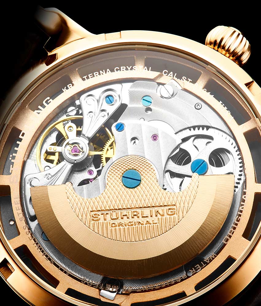 Luciano 371B Automatic 46mm Skeleton