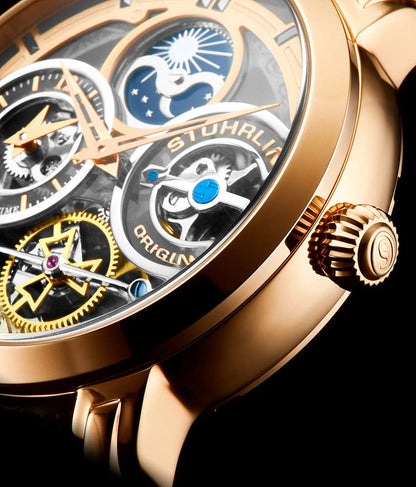 Luciano 371B Automatic 46mm Skeleton