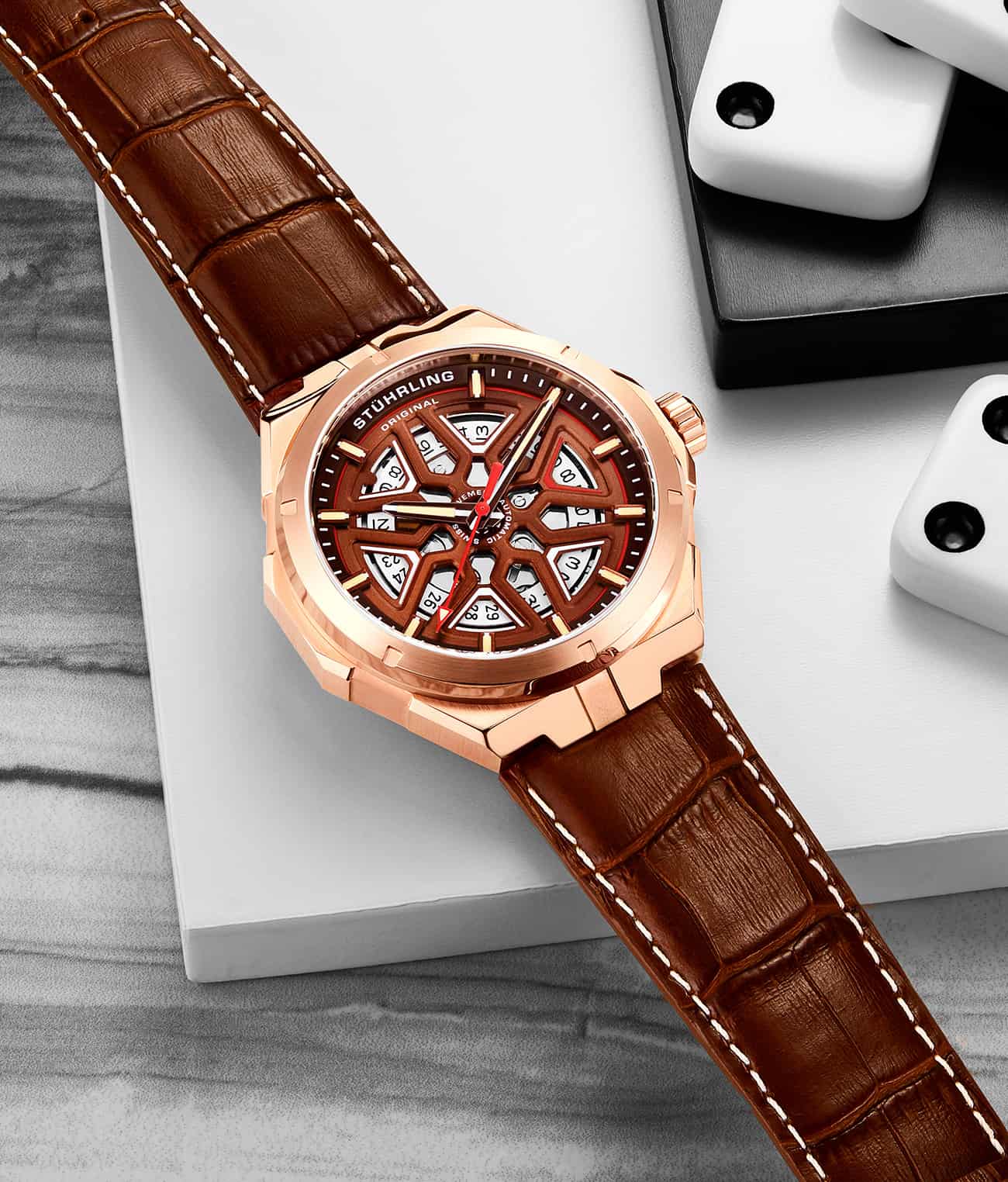 Swiss Automatic Gio 379 41mm Skeleton