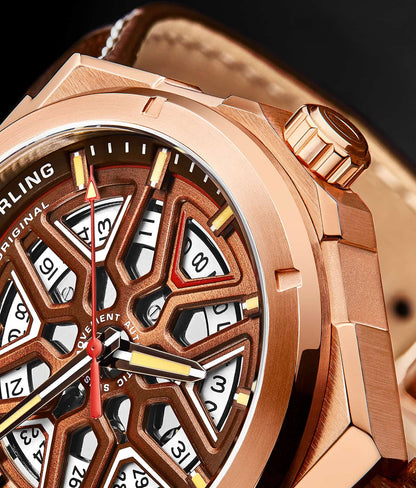 Swiss Automatic Gio 379 41mm Skeleton