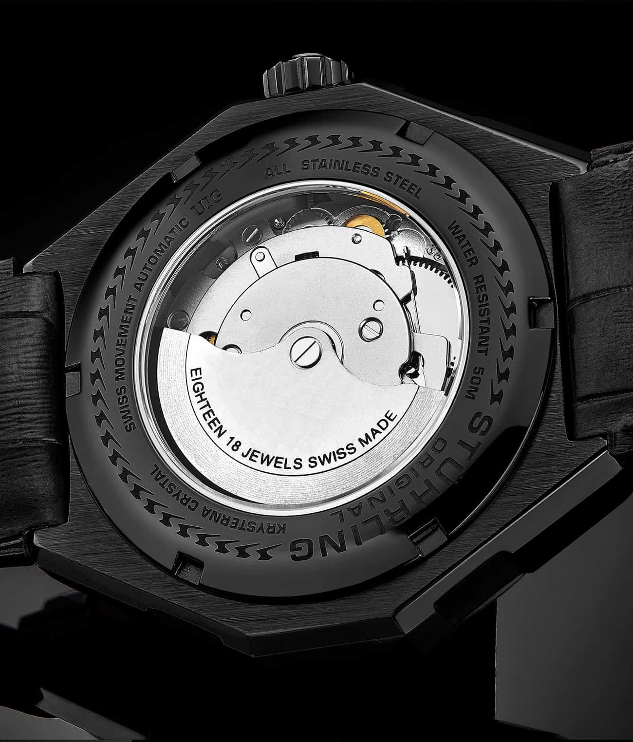 Swiss Automatic Gio 379 41mm Skeleton