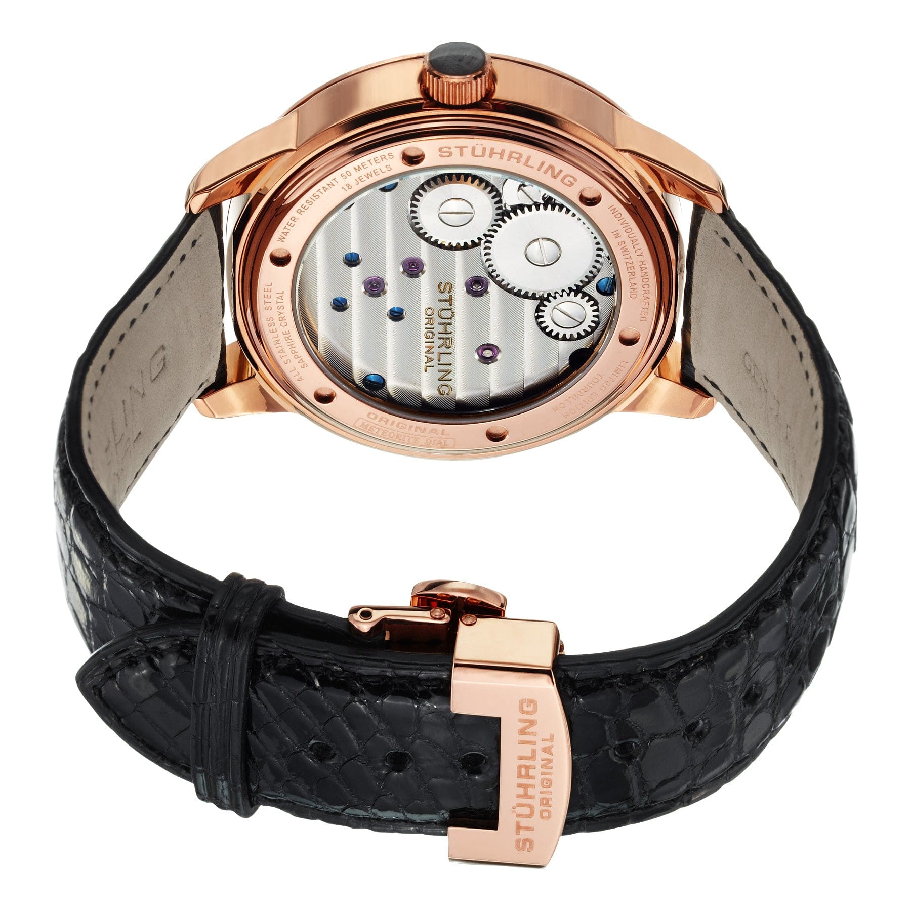 St.536.3345X2  Genuine Crocodile Strap