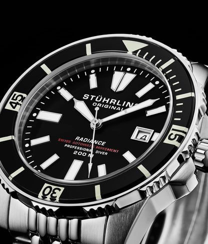 Swiss Automatic Super Luminova Radiance 1006 43mm Watch