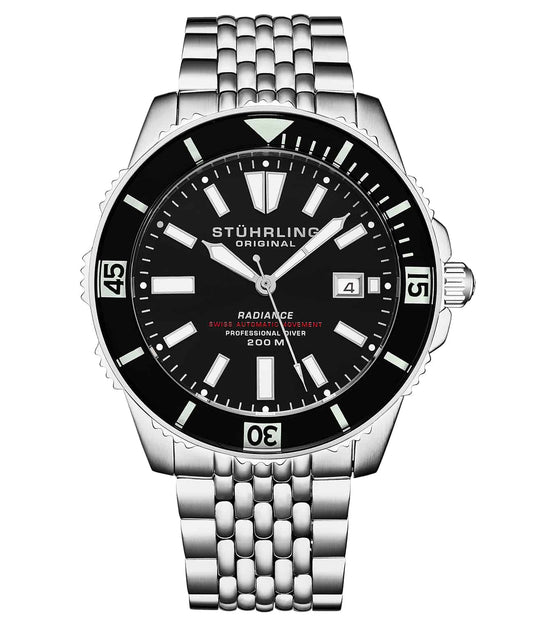 Swiss Automatic Super Luminova Radiance 1006 43mm Watch