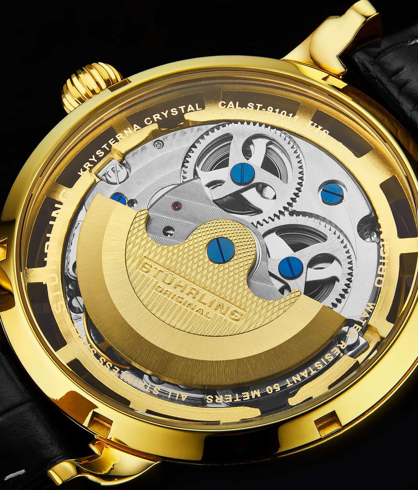 Anatol Dual Time 371 Automatic 46mm Skeleton