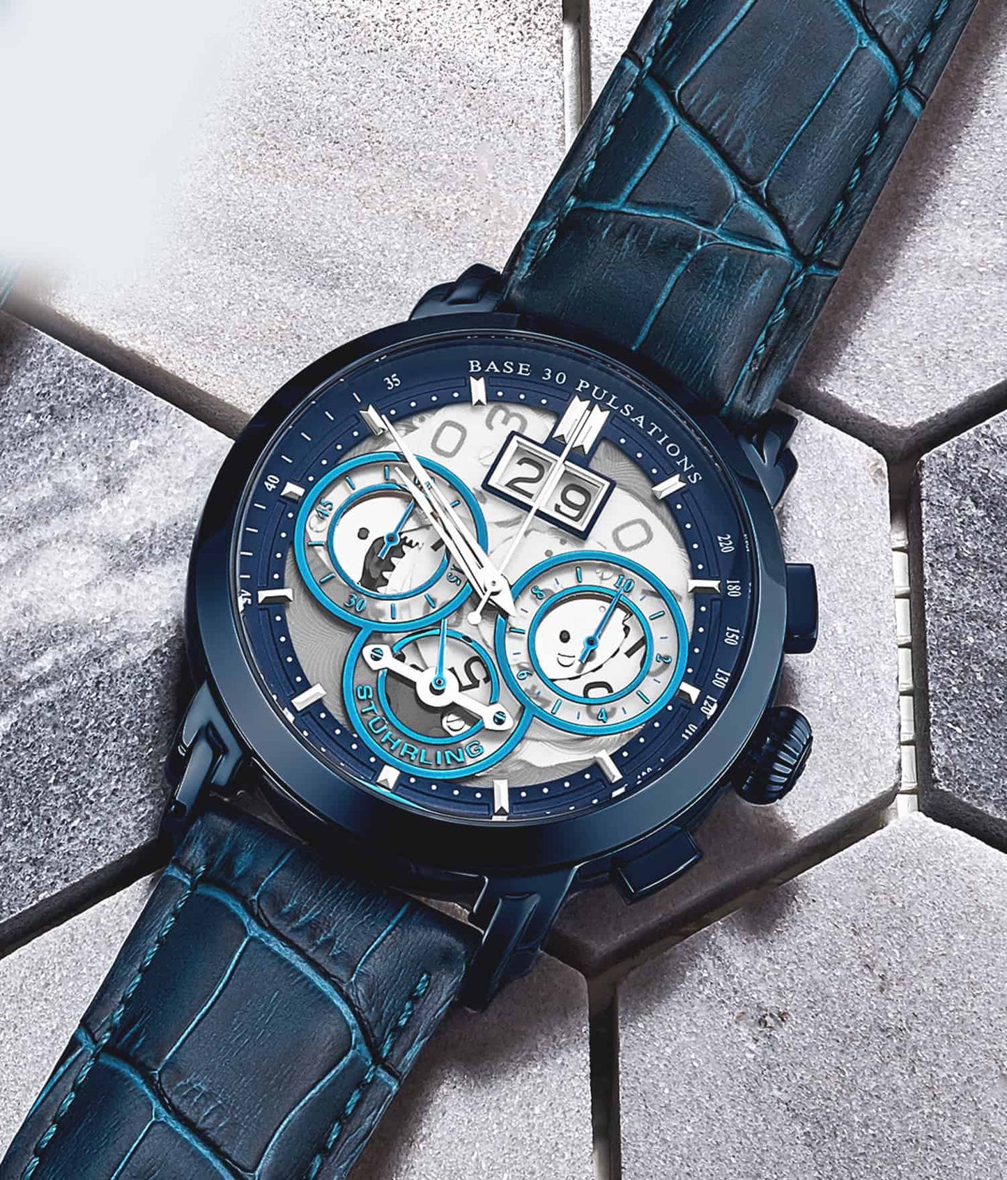 Imperia 4030 Quartz 47mm Chronograph