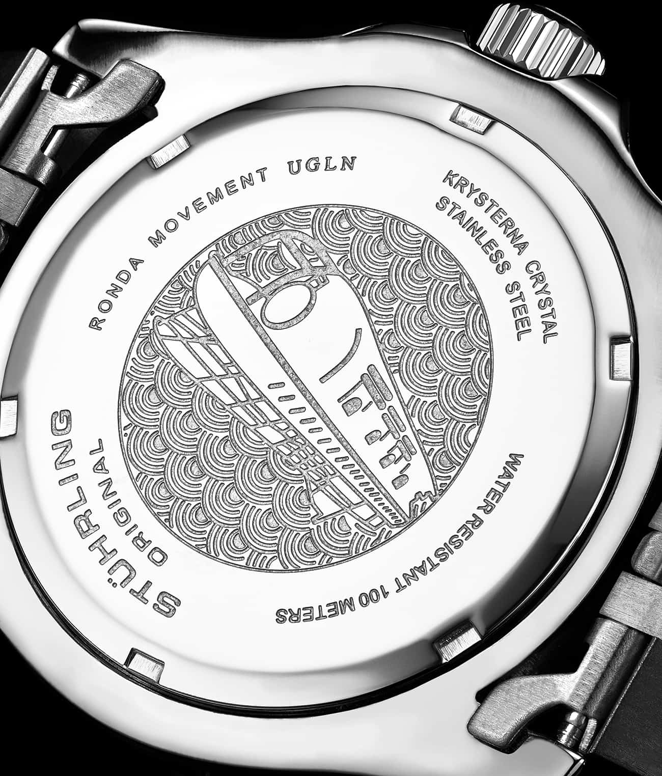 Meridian 3968 GMT Quartz 42mm Diver