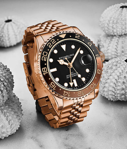 Meridian 3968 GMT Quartz 42mm Diver