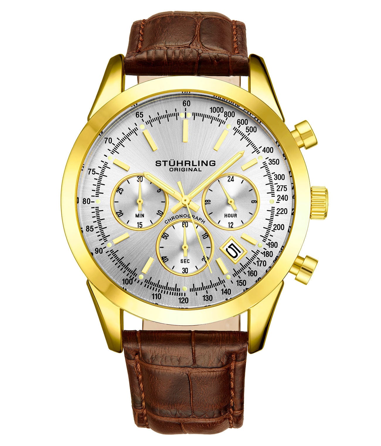 Rialto 3975L Quartz 44mm Chronograph