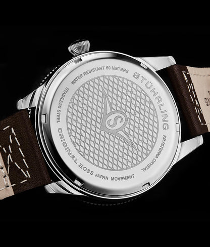 The Wingman Quartz 4011 Aviator 44mm