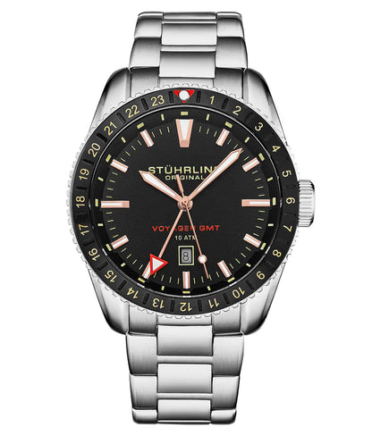 Voyager GMT 4017 Quartz GMT 42mm Diver