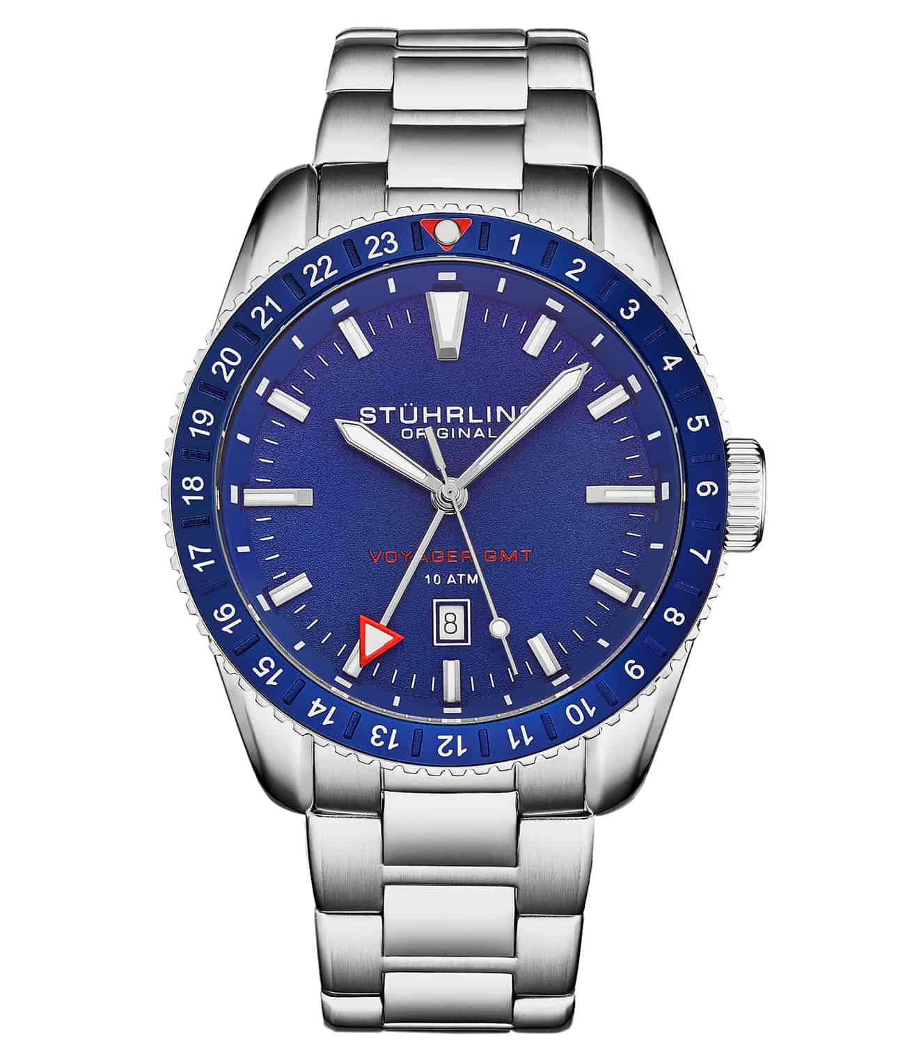 Voyager GMT 4017 Quartz GMT 42mm Diver