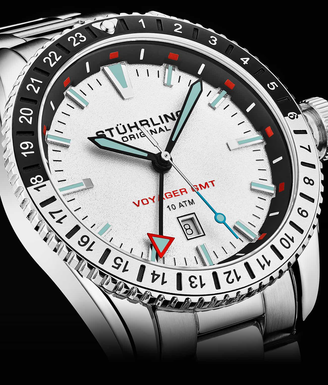 Voyager GMT 4017 Quartz GMT 42mm Diver
