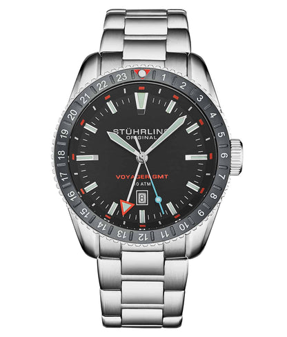 Voyager GMT 4017 Quartz GMT 42mm Diver