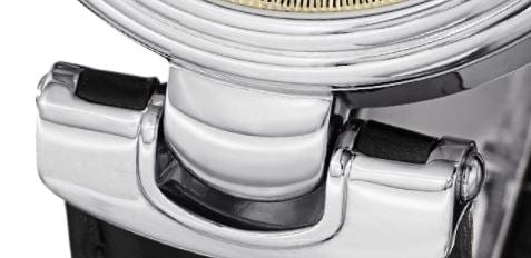 Silver 501.01 Top  and bottom Rod with black strap