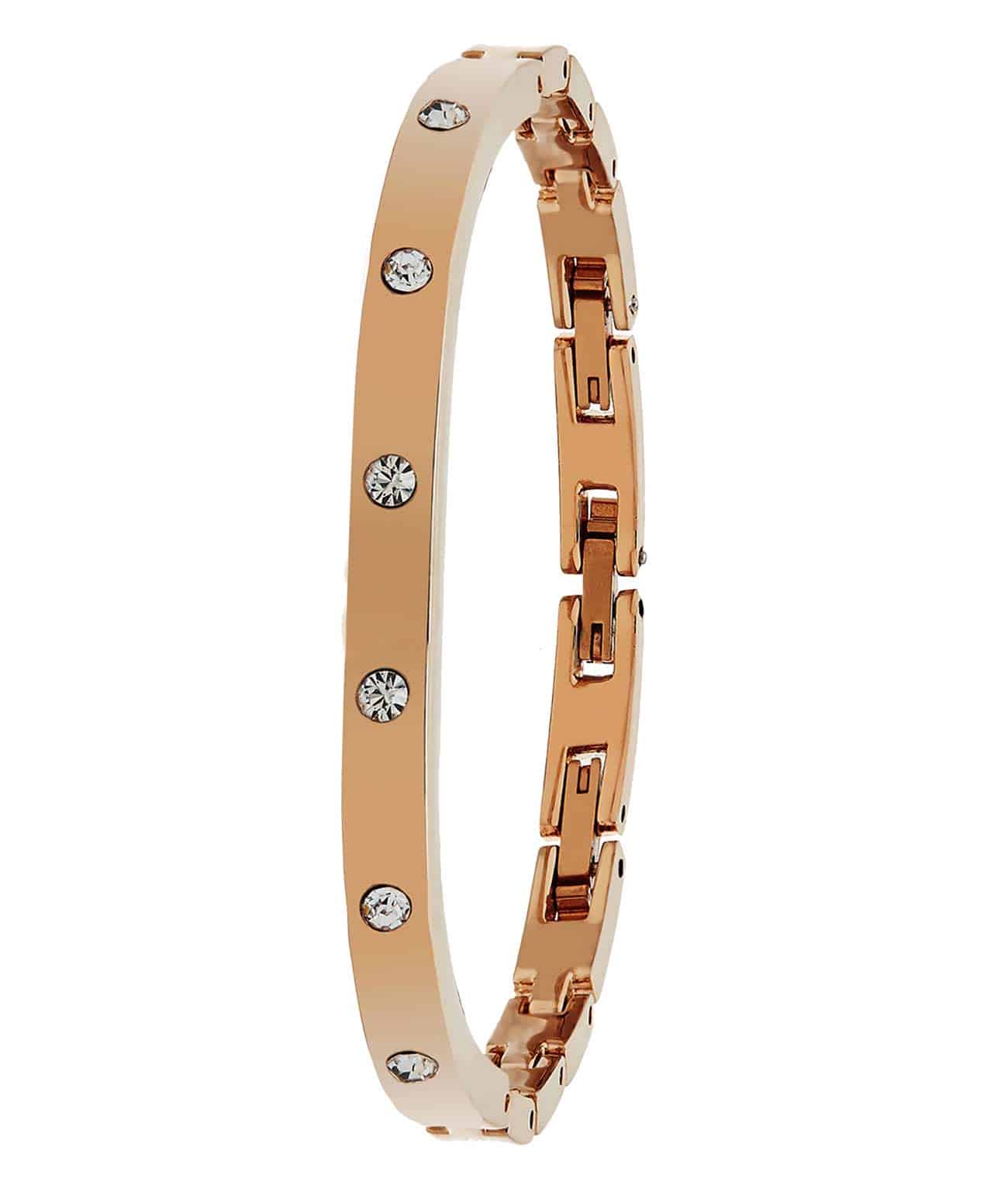Lineage 3936.4 Quartz 31mm Fashion with Lily Polished Bangle, Sofia Frosted Bangle and Studs