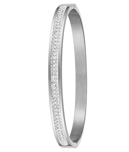 Winchester 3941.2 Automatic 38mm Skeleton with Sofia Frosted Bangle, Lily Polished Bangle and Studs