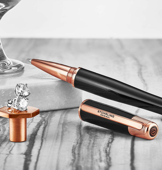 Stunning Skeletons Set with Signature Pen and Stud Earrings