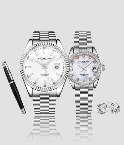 Lineage Set with Signature Pen and Stud Earrings