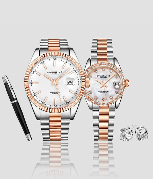 Lineage Set with Signature Pen and Stud Earrings