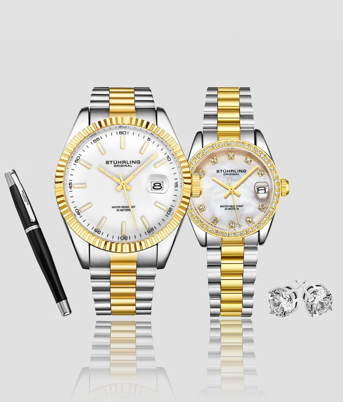 Lineage Set with Signature Pen and Stud Earrings