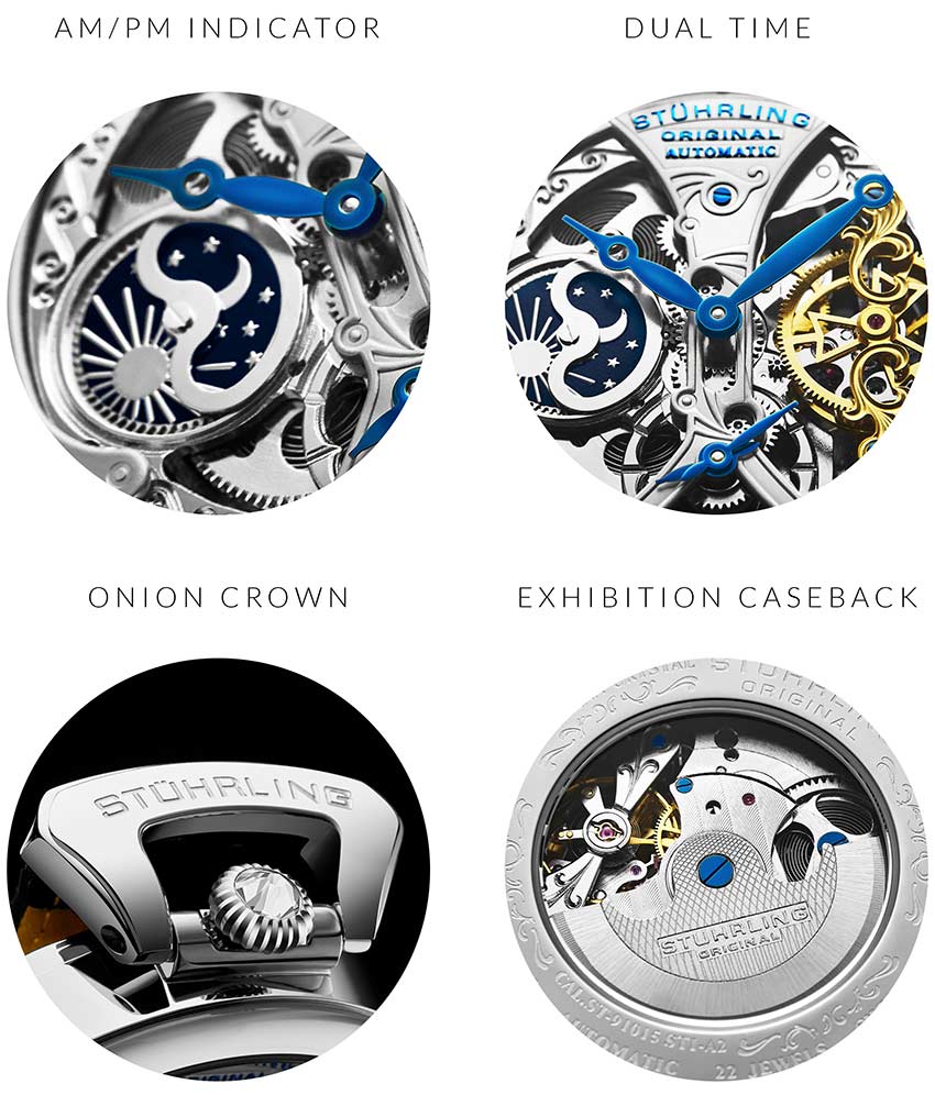 Silver Dial / Silver Case / Black Band