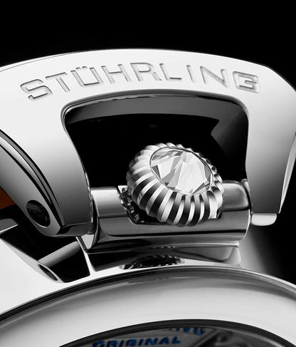 Silver Dial / Silver Case / Black Band