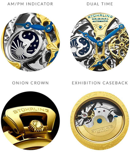 Gold Dial / Gold Case / Black Band