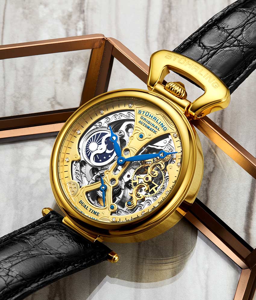 Gold Dial / Gold Case / Black Band