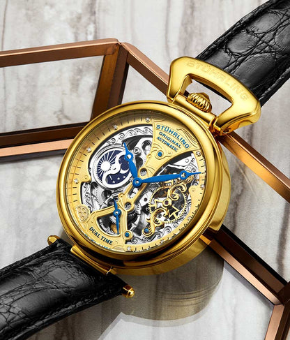 Gold Dial / Gold Case / Black Band