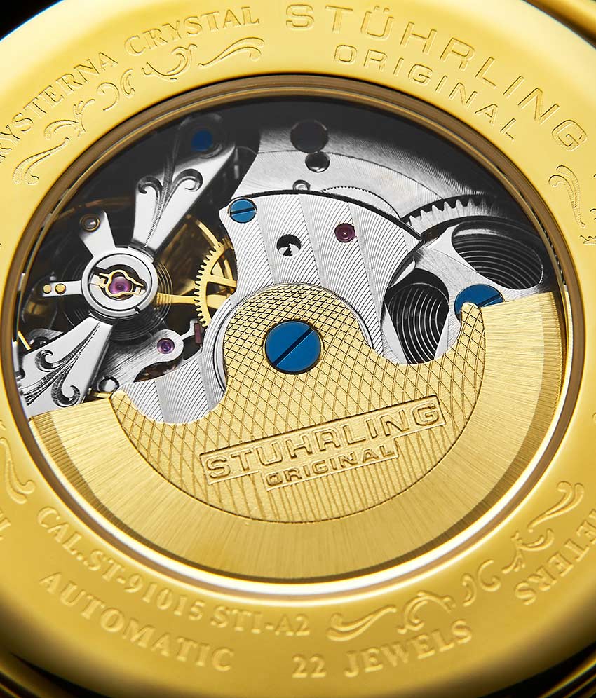 Gold Dial / Gold Case / Black Band