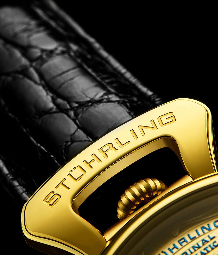 Gold Dial / Gold Case / Black Band