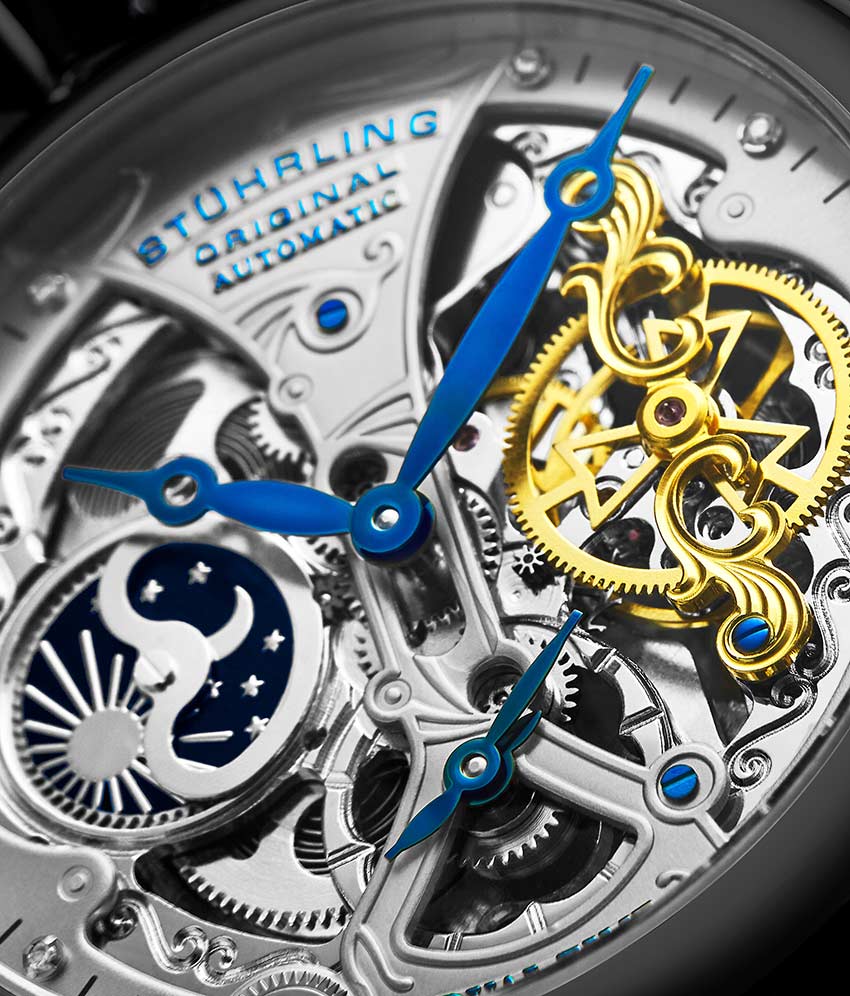 Silver Dial / Gun Metal Grey Case / Black Band