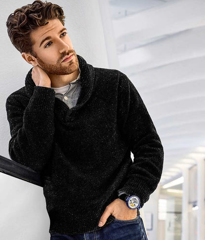 Silver Dial / Blue PVD Case / Black Band