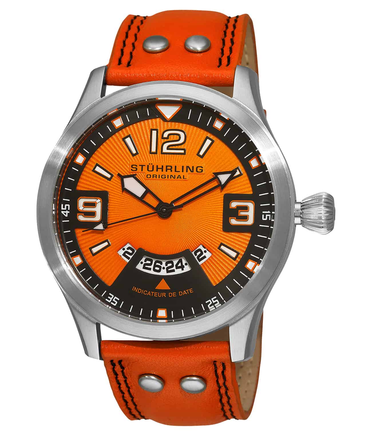 Orange/Silver/Orange