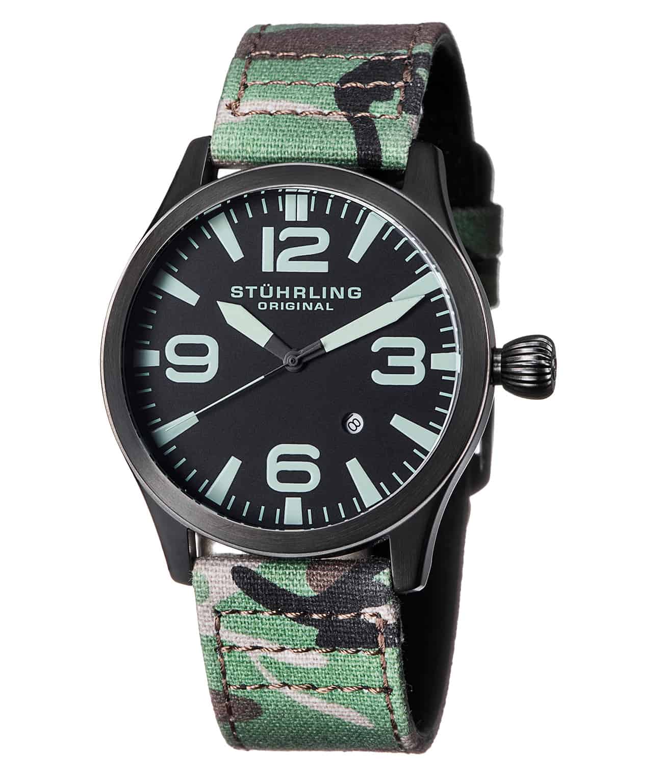 Black PVD/Black/Green