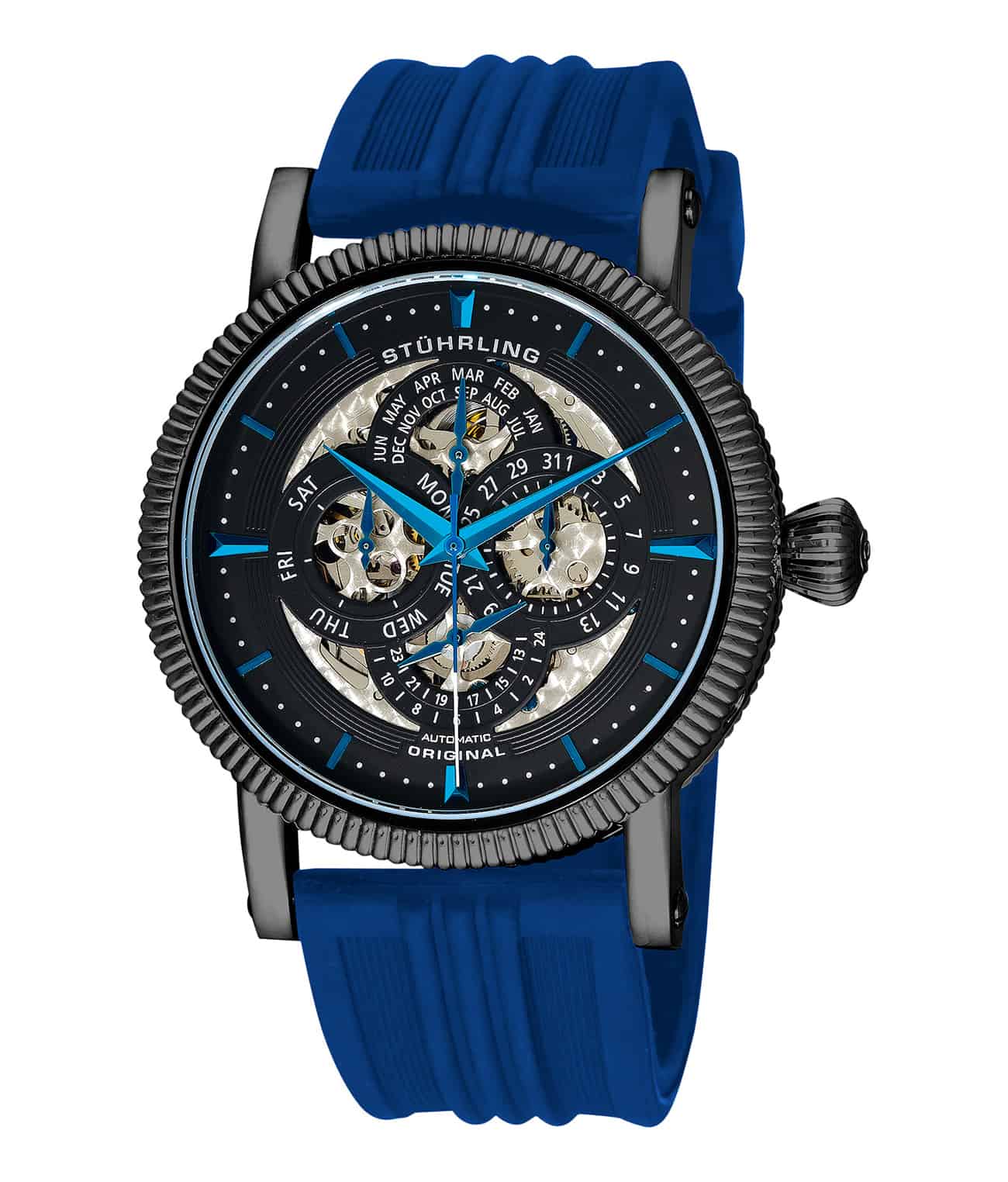 Black/Black PVD/Blue