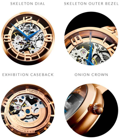 Rose Dial / Rose Case / White Leather Strap Tang Buckle