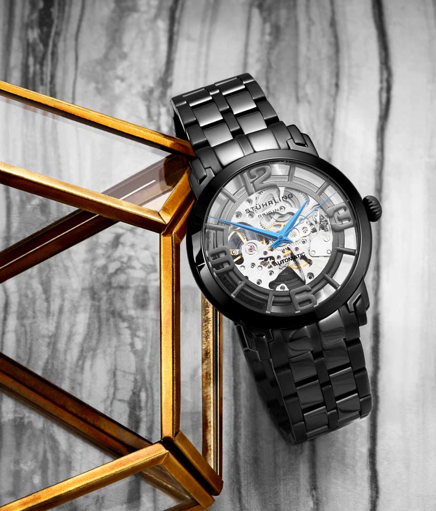 Black Dial / Black Case / Black Stainless Steel Bracelet Black Deployant Buckle