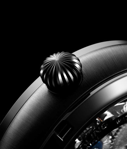 Black Dial / Black Case / Black Stainless Steel Bracelet Black Deployant Buckle