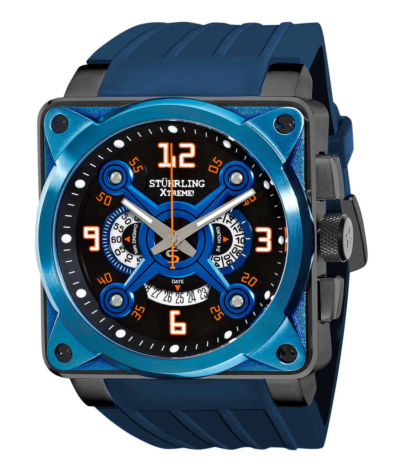 Black/Black PVD/Blue