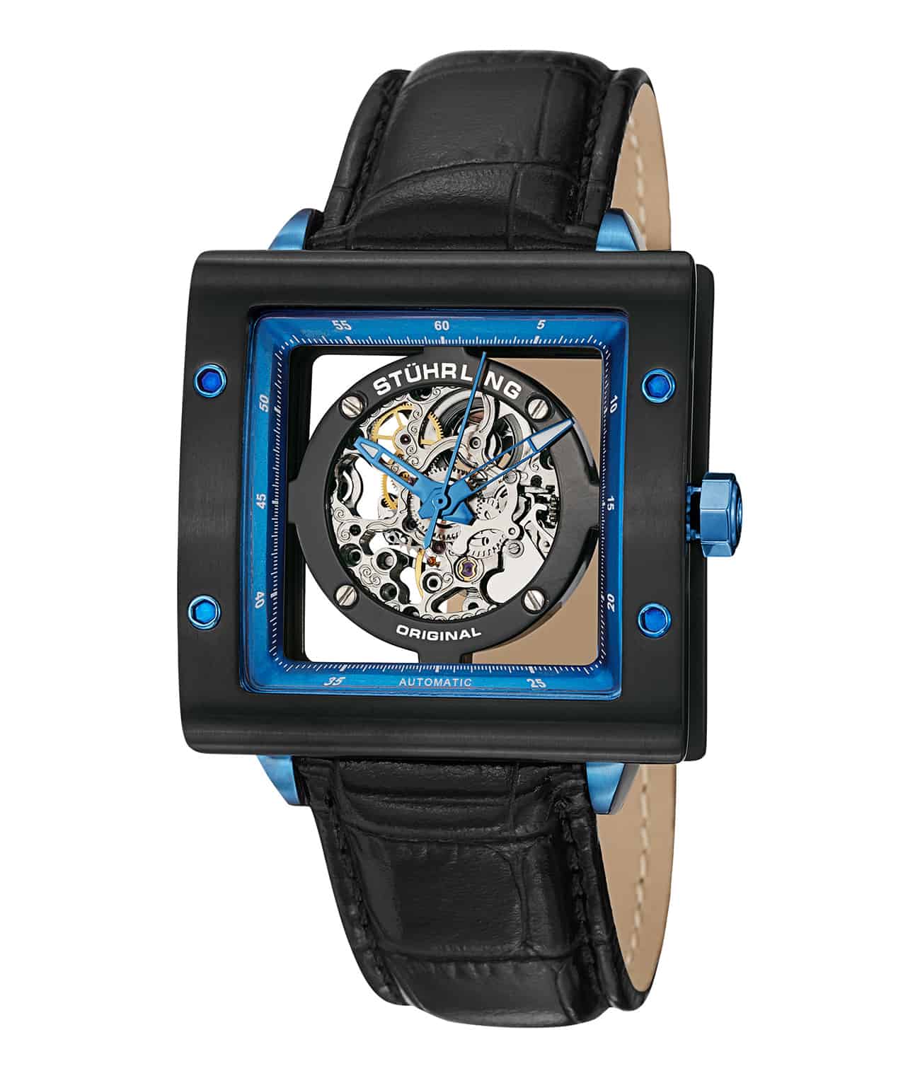 Black/Blue PVD/Black