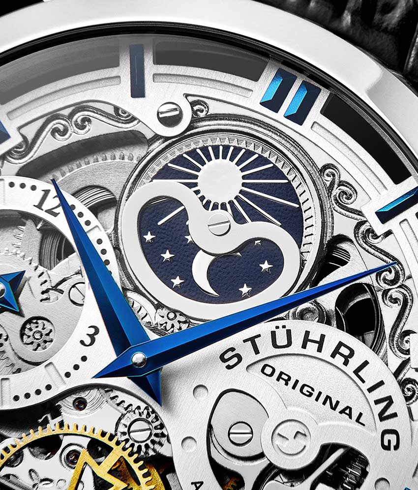 Silver Dial / Silver Case / Black Band