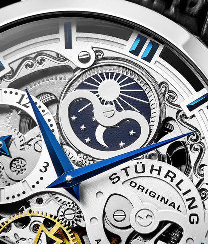 Silver Dial / Silver Case / Black Band