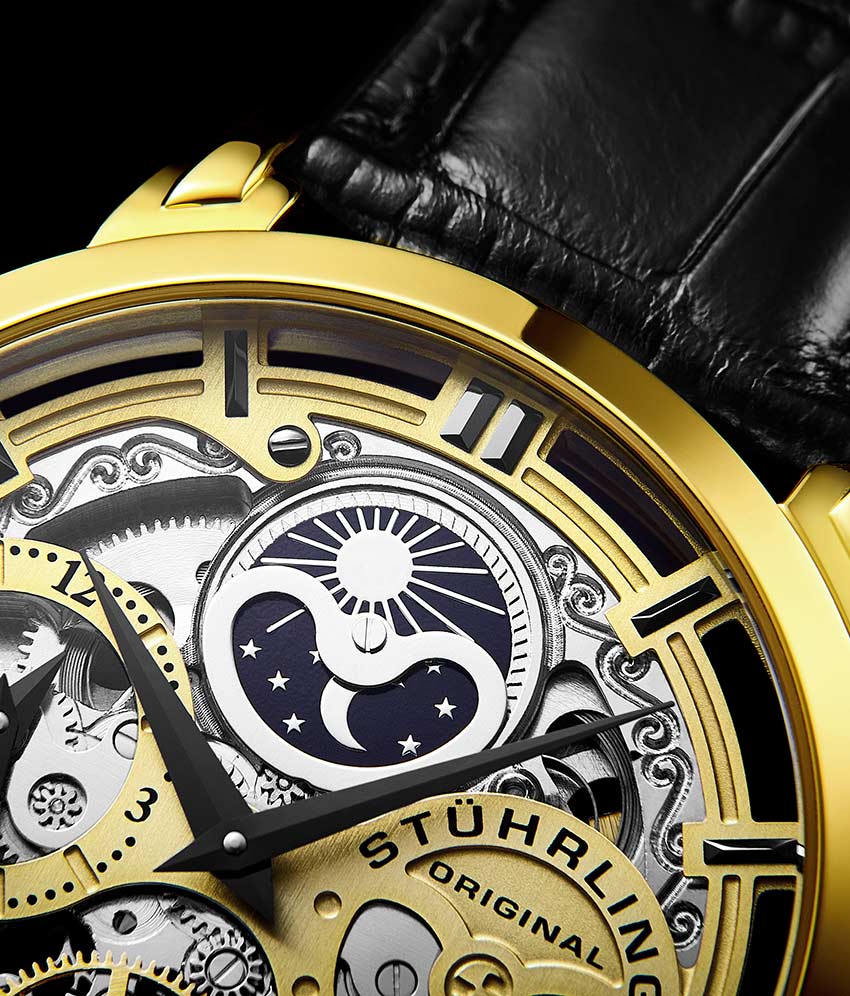 Gold Dial / Gold Case / Black Band