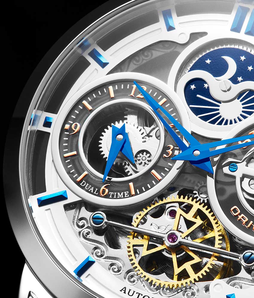 Silver Dial / Silver Case / Black Band