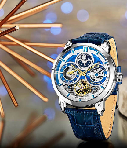 Blue Dial / Silver Case / Blue Band