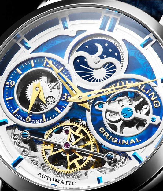 Blue Dial / Silver Case / Blue Band